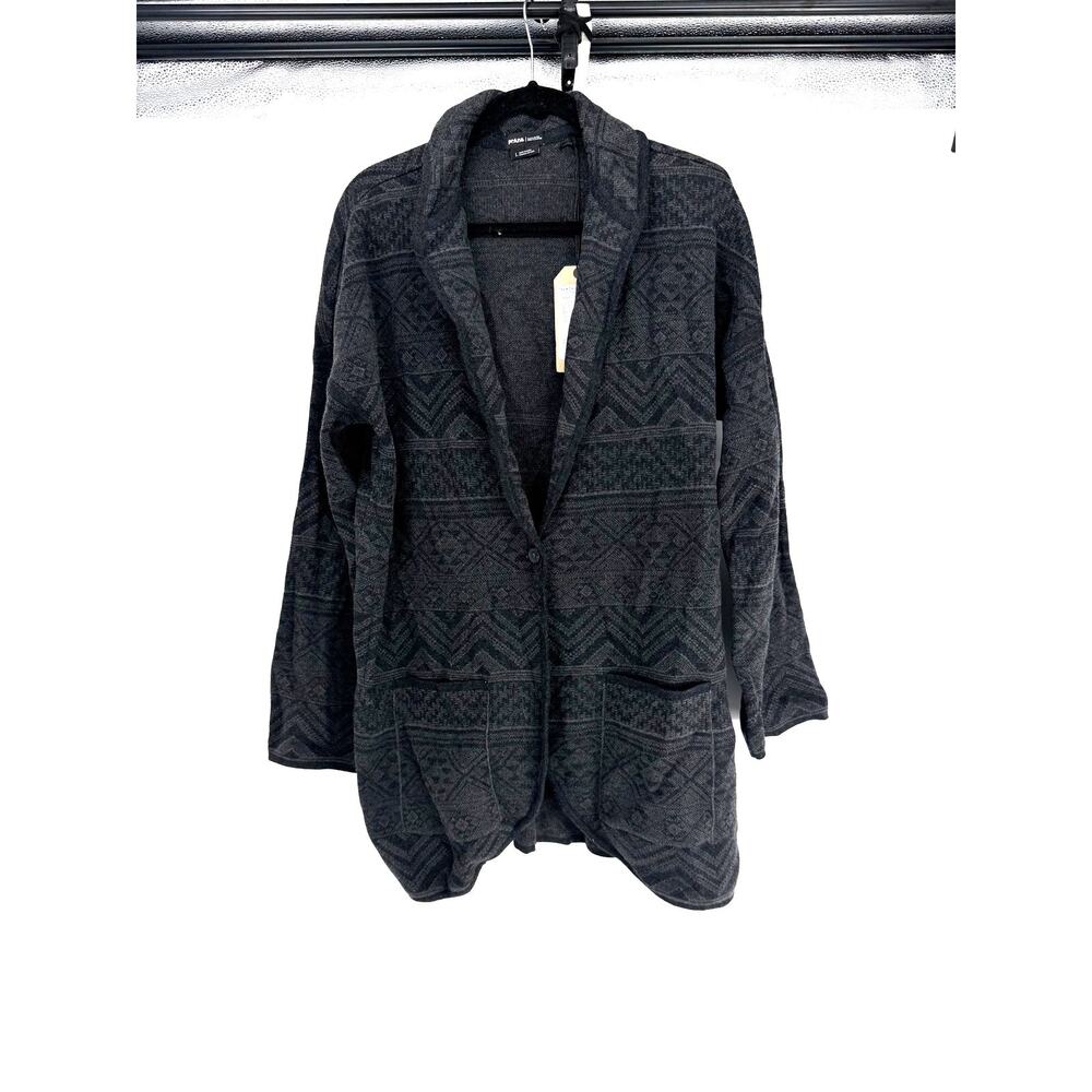 NWT Prana Sevie pattern knit open cardigan sweater
